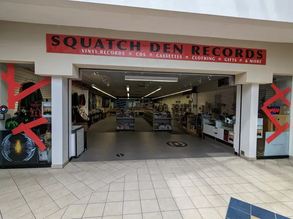 Record store thumbnail: The Squatch Den Records
