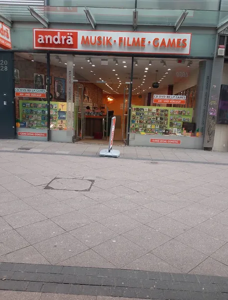 Record store thumbnail: andrä - Music Video Games