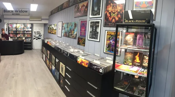 Record store thumbnail: Black Widow Records
