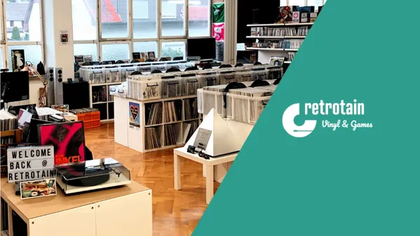 Record Store: Retrotain - Vinyl & Games