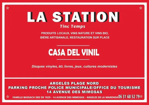 LA STATION - Casa del Vinil
