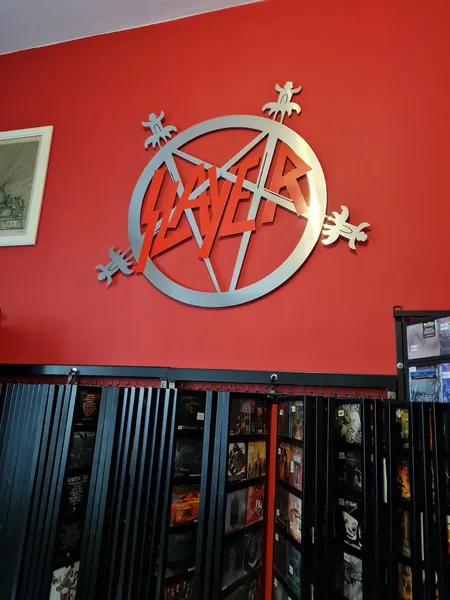 Record Store: Metal-Shop. Music store