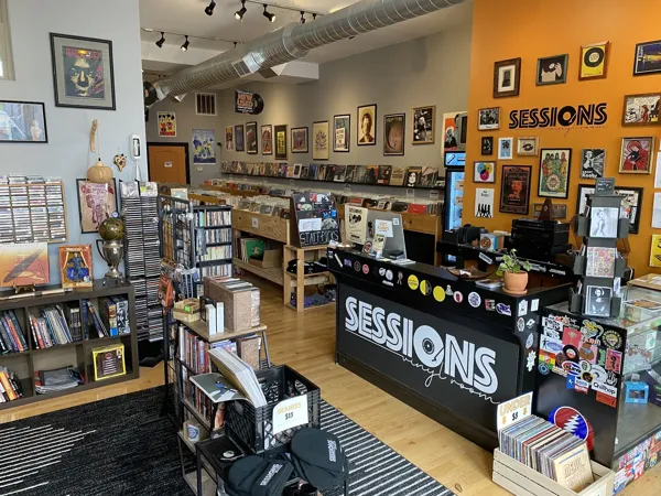Record store thumbnail: Sessions Vinyl Room