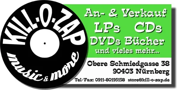 Record Store: Kill-o-zap - music & more