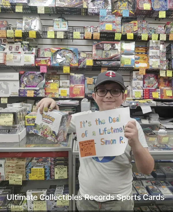 Record store thumbnail: Ultimate Collectibles Sports Cards Pokemon RECORDS Comics Memorabilia Toys