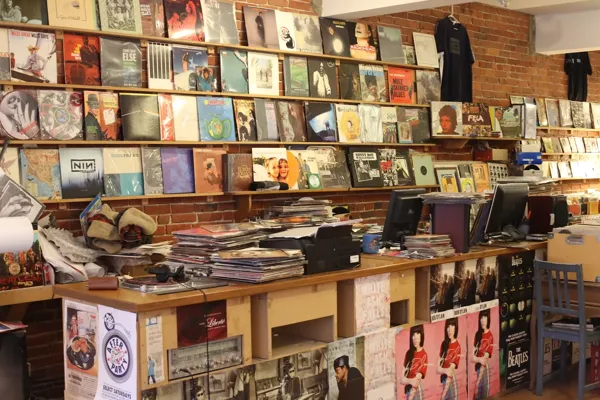 Record store thumbnail: Vinyl records