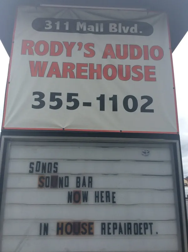 Record store thumbnail: Rody's Audio Warehouse