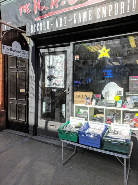 Record Store: The RAGE - Record, Art and Game Emporium