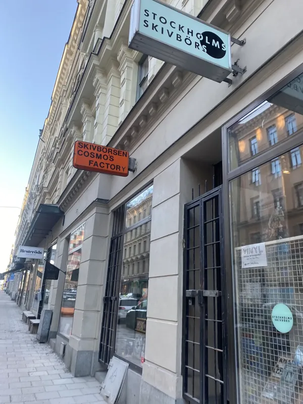 Record store thumbnail: Stockholms skivbörs - Cosmos Factory