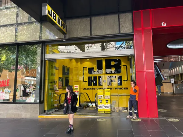 Record store thumbnail: JB Hi-Fi City - Bourke Street
