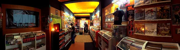 Record Store: Discos Naranja Y Negro