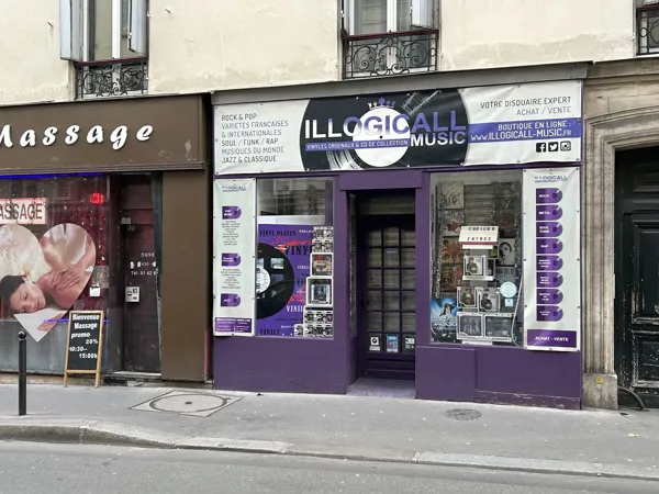 Record Store: illogicall music vinyls store