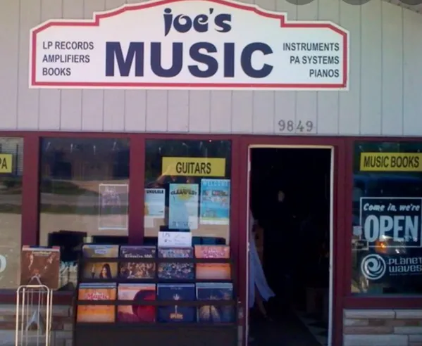 Record store thumbnail: Joe's Music