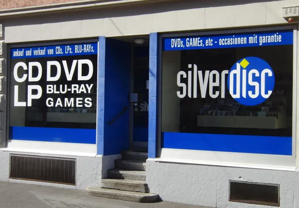 Record Store: silver disc