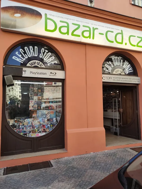Record Store: Bazaar CD DVD Vinyl PRAGUE