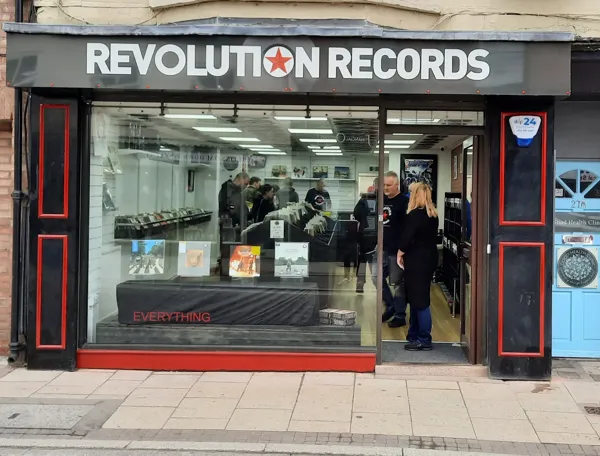 Record store thumbnail: Revolution Records Selby
