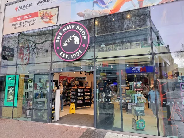 Record store thumbnail: hmv