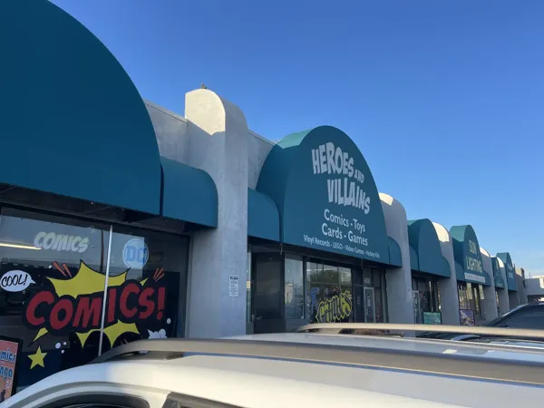 Record store thumbnail: Heroes & Villains