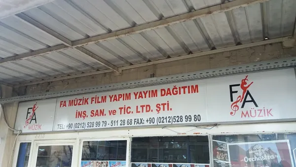 Record Store: Fa Müzik Film Yapım Yayım Dağıtım İnş. San. ve Tic. Ltd. Şti.