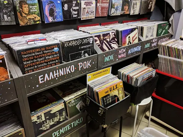 Record Store: Τo Δισκάδικο Records DISKADIKO VINYL RECORD STORE