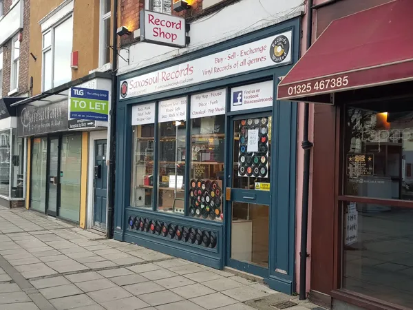 Record store thumbnail: Saxosoul Records Darlington Co. Durham
