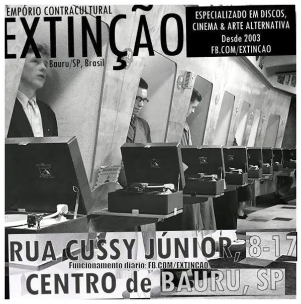 Extinção Discos, Cinema & Artigos Culturais