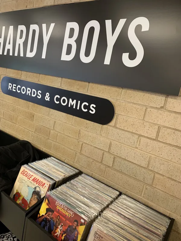 Record store thumbnail: Hardy Boys Records and Comics 2