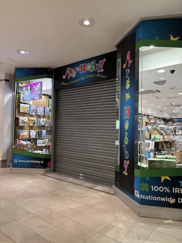 Record Store: The Art & Hobby Shop Liffey Valley