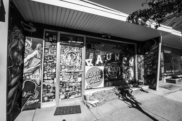 Record store thumbnail: Raunch Records & Skate