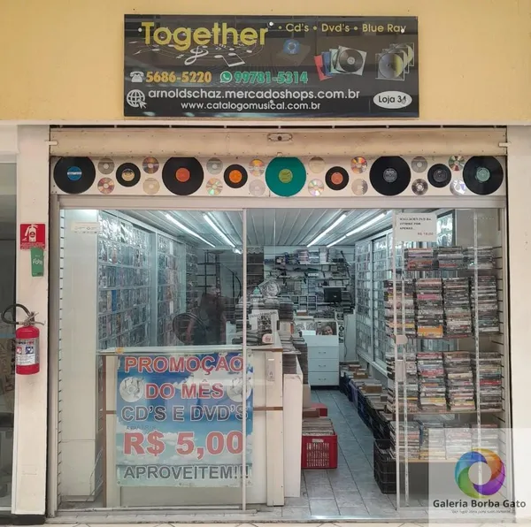 Record Store: Together CDs, Dvd's e Blu-Rays