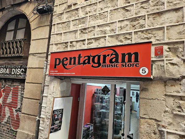 Record store thumbnail: Pentagram Music Store