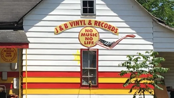 Record store thumbnail: J & B Vinyl & Records
