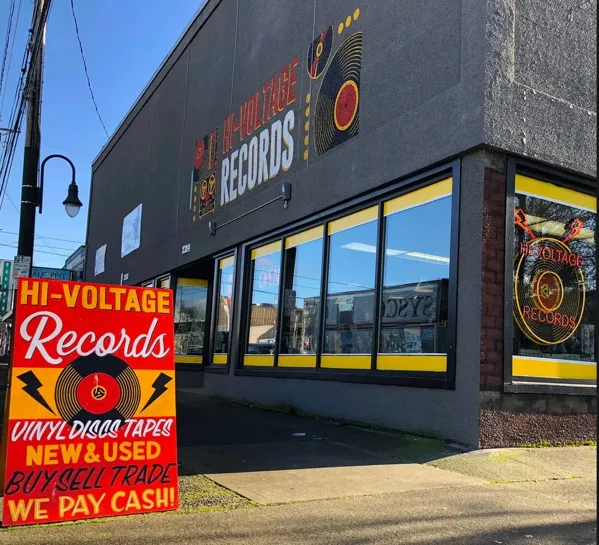 Record store thumbnail: Hi-Voltage Records