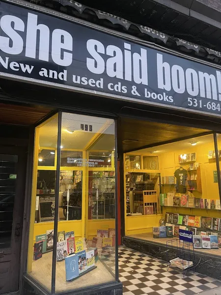 She Said Boom! Books and Records