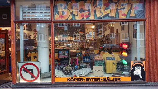 Record store thumbnail: Backlist Company Games & Records Halmstad
